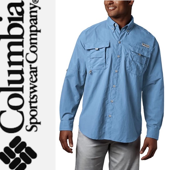Columbia Other - Columbia Men's PFG Bahama II Long Sleeve fishing shirt Size Medium